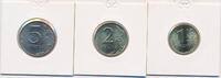 Russland 1 2 5 Rubel Münzen Lot 3 Kursmünzen Russische Förderation ab 1992 -