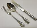 Silberbesteck Antik Vintage 800er Antikes Besteck 800er Silber 6 Personen 19 Teile -