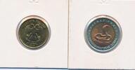 Russland 2x 10 Rubel Münzen Lot 2 Gedenkmünzen Russische Förderation ab 1992 -