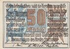 50 Pfennig 1920 Deutschland Deutsches Reich Notgeld Notgeldschein Stormarn in Wandsbek Hamburg kassenfrisch