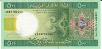 Mauretanien 500 Cinq Cents Ouguiya Banknote Geldschein -