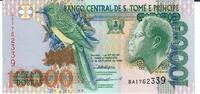 Sao Tome und Principe 10000 Dobras Banknote Geldschein -