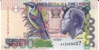 Sao Tome und Principe 5000 Dobras Banknote Geldschein -