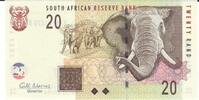 Südafrika 20 Rand o.D. Banknote Geldschein unc 10,00 EUR Differenzbesteuert nach §25a UStG zzgl. 3,00 EUR Versand