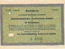 Deutschland Drittes Reich Weimar 20 Reichsmark Gutschein Kreditbrief des landwirtschaftlichen Kreditvereins Sachsen -