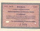 Deutschland Deutsches Reich Weimarer Republik 30 Reichsmark Gutschein Kreditbrief des landwirtschaftlichen Kreditvereins Sachsen -
