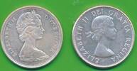 Canada 2x 50 Cent Münzen Lot 2 Silbermünzen Kanada Elisabeth II. (seit 1952) -