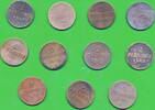 Altdeutschland Deutschland 11x 2 Pfennig, Lot Münzen Sachsen-Albertinische Linie 11 Stück 1847 1848 1849 1850 1851 1852 1853 -