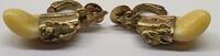 Ohrringe Grandelohrringe Ohrclips mit Grandeln 333er Gold 8 Kt Grandelschmuck -