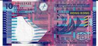 Hongkong 10 Dollars Banknote Geldschein -