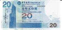 Hongkong 20 Dollars Banknote Geldschein -