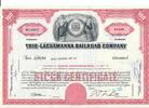 USA 100 Shares Erie-Lackawanna Railroad Company Aktie Wertpapier -