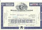 USA 100 Shares Massey-Ferguson Limited Aktie Wertpapier -