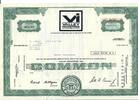 USA 1000 Shares valley industries inc. 1974 Aktie Wertpapier -