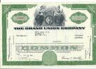 USA 17 Shares The Grand Union Company 1963, Aktie Wertpapier -