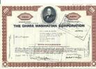 USA 100 Shares The Chase Manhattan Corporation 1970, Aktie Wertpapier -