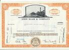 USA 10 Shares John Blair & Company 1966, Aktie Wertpapier -