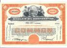 USA 100 Shares Sinclair Oil Corporation 1958, Aktie Wertpapier -