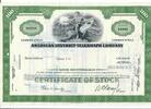 USA 100 Shares American District Telegraph Company 1971, Aktie Wertpapier -