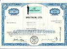 USA 100 Shares Spectrum, Ltd. 1966, Aktie Wertpapier -