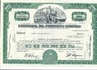 USA 100 Shares Universal Oil Products Company 1975, Aktie Wertpapier -