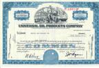 USA 1000 Shares Universal Oil Products Company 1975, Aktie Wertpapier -