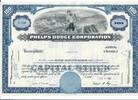 USA 100 Shares Phelps Dodge Corporation 1967, Aktie Wertpapier -