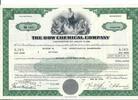 USA 25000 Dollars Shares The Dow Chemical Company 1976, Aktie Wertpapier -