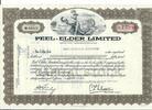 USA 100 Shares Peel-Elder Limitide 1972, Aktie Wertpapier -
