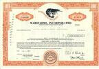 USA 100 Shares Marifarms, Incorporated 1973, Aktie Wertpapier -