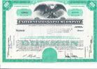 USA 100 Shares United States Gypsum Company 1969, Aktie Wertpapier -