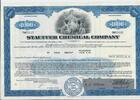 USA 1000 Dollars Shares Stauffer Chemical Company 1975, Aktie Wertpapier -