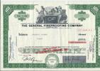 USA 40 Shares The General Fireproofing Company 1976, Aktie Wertpapier -