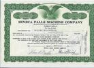 USA 5 Shares Seneca Falls Machine Company 1942, Aktie Wertpapier -