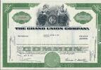 30 Shares The Grand Union Company 1963, Aktie Wertpapier -