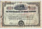 USA 100 Shares The Westinghouse Air Brake Company, 1943, Aktie Wertpapier -