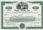USA 1000 Dollars Shares Fisher Foods, Inc. 1973, Aktie Wertpapier -