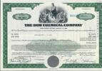 USA 25000 Dollars Shares The Dow Chemical Company 1976, Aktie Wertpapier -