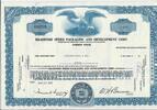 USA 5 Shares Bradford Speed Packaging and Development Corp. 1965, Aktie Wertpapier -