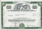 USA 100 Shares The Superior Electric Company 1969, Aktie Wertpapier -