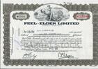USA 100 Shares Peel-Elder Limited 1974, Aktie Wertpapier -