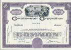 USA 100 Shares Comptometer Corporation 1961, Aktie Wertpapier -
