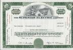 USA 100 Shares The Superior Electric Company 1970, Aktie Wertpapier -