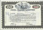 Kanada 20 Shares Peel-Elder Limited 1970, Aktie Wertpapier -