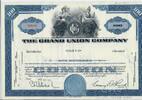 USA 100 Shares The Grand Union Company 1958, Aktie Wertpapier -