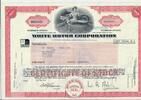 USA 500 Shares White Motor Corporation 1981, Aktie Wertpapier -