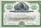 USA 100 Shares Boston and Maine Railroad 1957, Aktie Wertpapier -