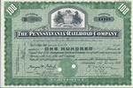 USA 100 Shares The Pennsylvania Railroad Company 1956, Aktie Wertpapier -