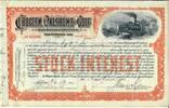 USA 5 Shares Choctaw Oklohoma and Gulf 1898, Aktie Wertpapier -