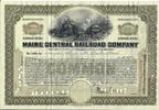 USA 30 Shares Maine Central Railroad Company 1921, Aktie Wertpapier -
